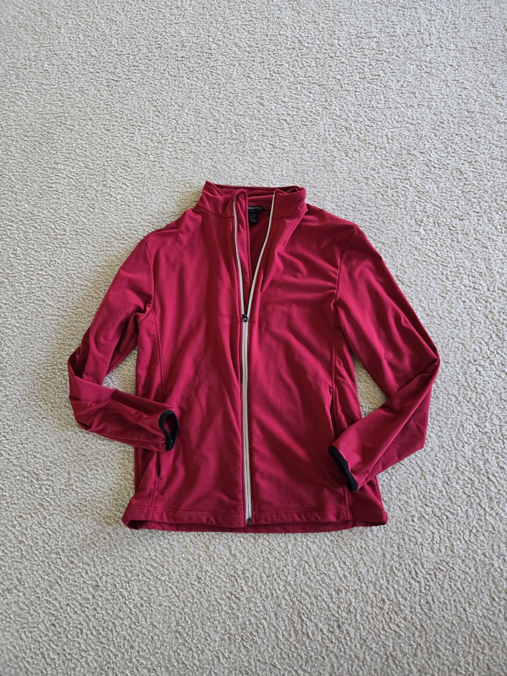 Levelwear Men's Full-Zip Track Jacket - Red